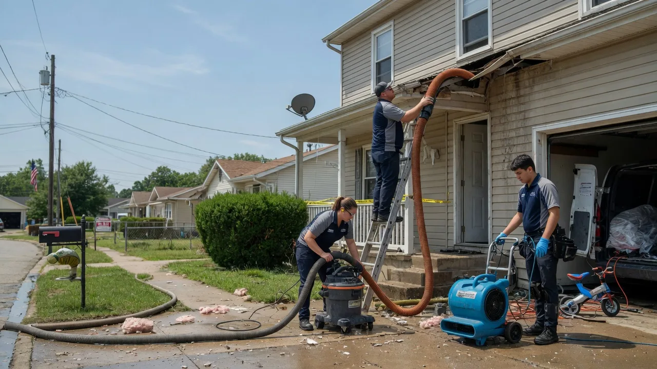 Water Damage Restoration in Petroleum, WV near me